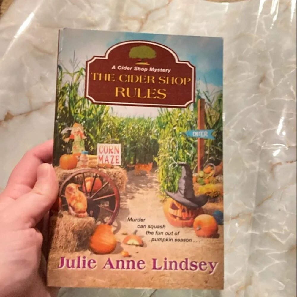 The Cider Shop Rules by Julie Anne Lindsey (cozy mystery)